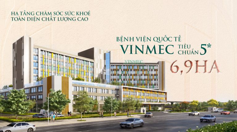 Bệnh viện quốc tế Vinmec 6,9ha