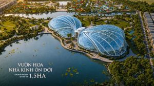 Vườn hoa mái kính 1,5ha