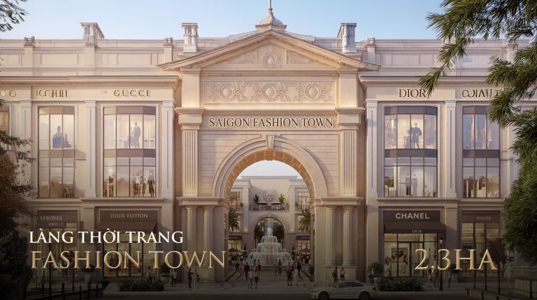 Làng thời trang 2,3ha