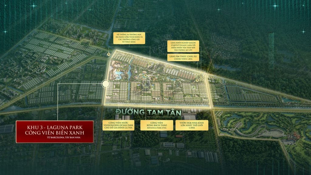 LAGUNA PARK - CÔNG VIÊN BIỂN XANH