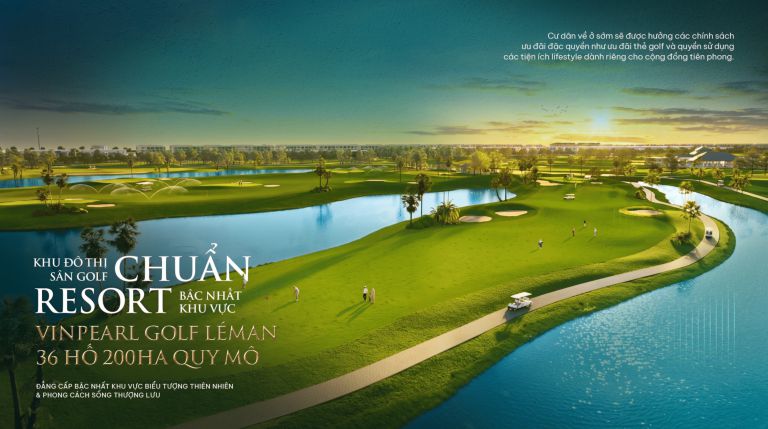 Tổ hợp sân Golf 200ha