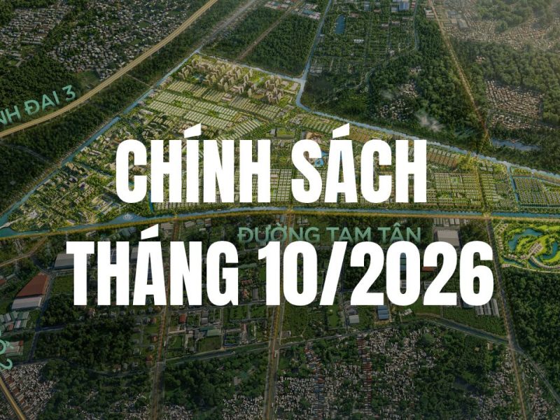 Chính sách Vinhomes Sài Gòn Park tháng 10/2026